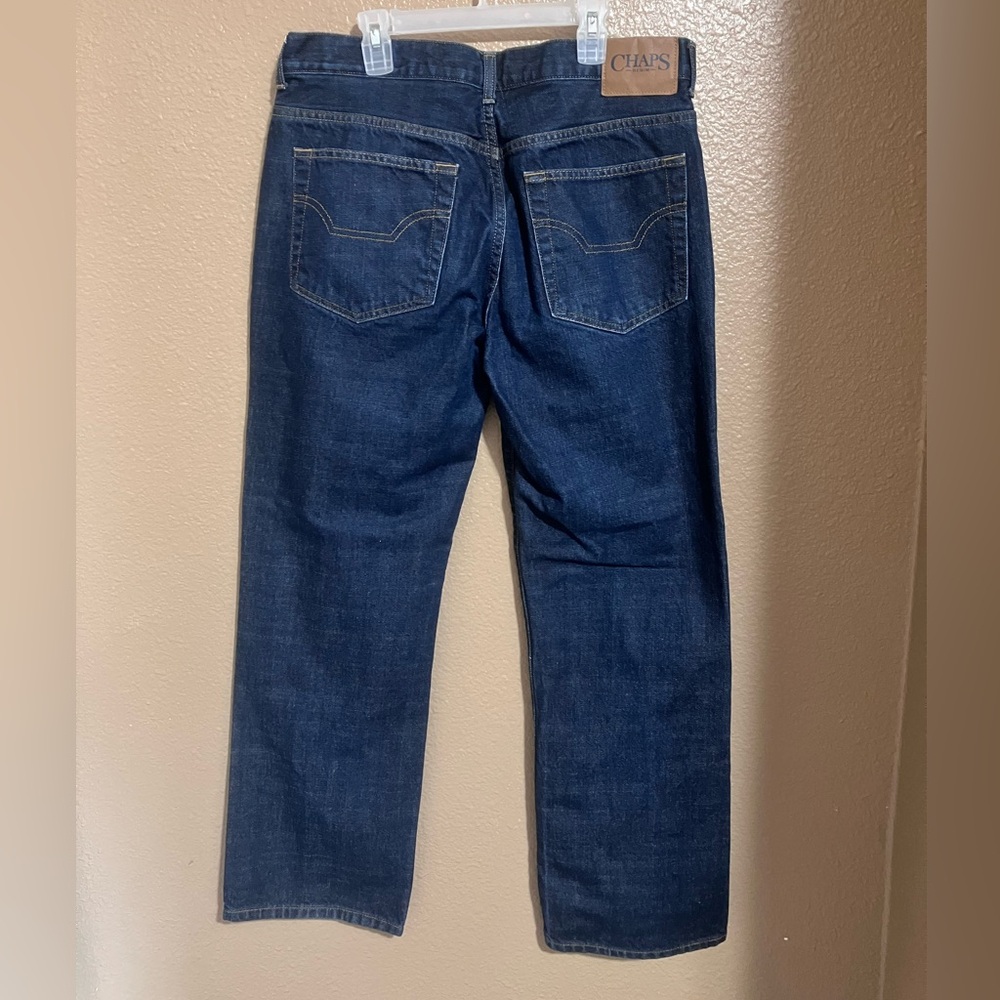 Chaps Men's Classic Indigo Straight Jeans